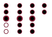 The third function call is completed and returns a value to the second function call.